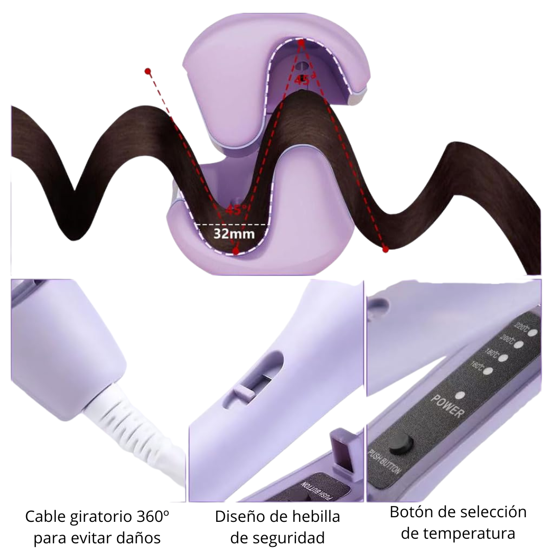 Ondulador de pelo Wavy Curler