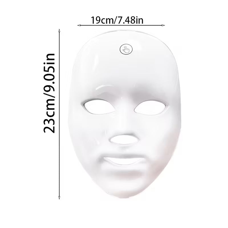 Máscara facial LED