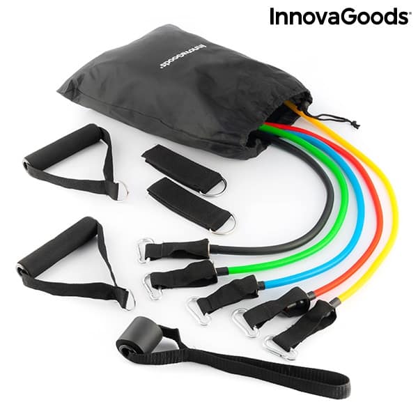 Set de Bandas de Resistencia con Accesorios y Guía – InnovaGoods
