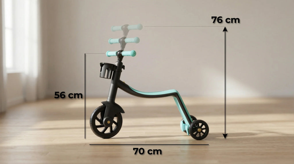 Patín Scooter 3 en 1